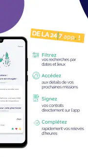 24/7 app. pour les remplaçants screenshot 6