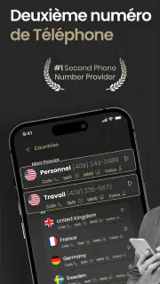 2nd Line+ Numero de Telephone screenshot 1