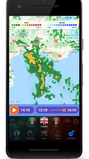 3D EARTH - prévisions météo screenshot