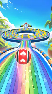 3D Super Rolling Ball Race screenshot 5