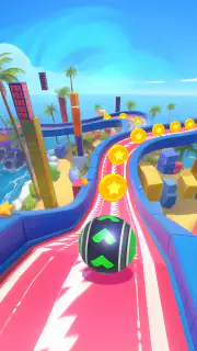 3D Super Rolling Ball Race screenshot 6