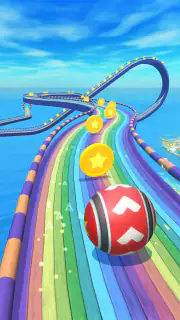 3D Super Rolling Ball Race screenshot 7