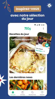 750g - Recettes de cuisine screenshot 2