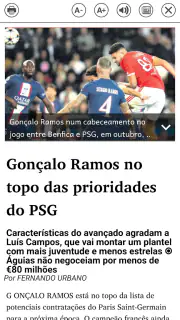 A BOLA – Edição Digital screenshot 6