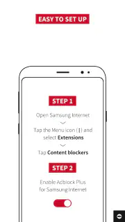 ABP pour Samsung Internet screenshot 2