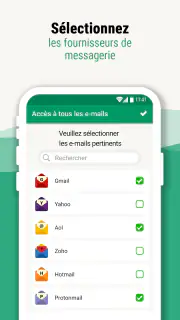 Accès à Tous Les E-Mails screenshot 2