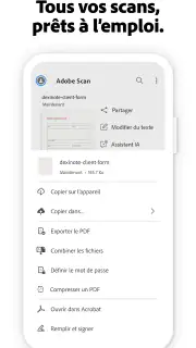 Adobe Scan : scanner PDF, OCR screenshot 4