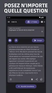 Aide IA : Application d'étude screenshot 1