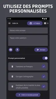 Aide IA : Application d'étude screenshot 4