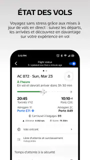 Air Canada + Aéroplan screenshot 3