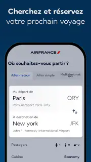 Air France - Réserver un vol screenshot 3