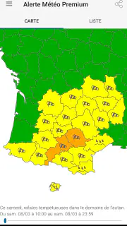 Alerte Météo screenshot 2