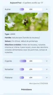 Alerte Pollen screenshot 2