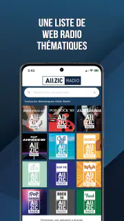 Allzic Radio webradio musique screenshot 4