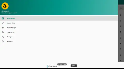 Alphagram-R : Anagrammes screenshot 5