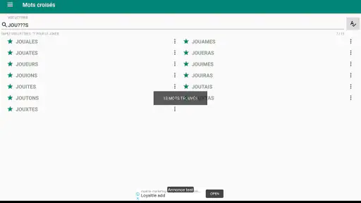 Alphagram-R : Anagrammes screenshot 7