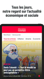 Alternatives Economiques screenshot 5