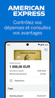 Amex France screenshot 1