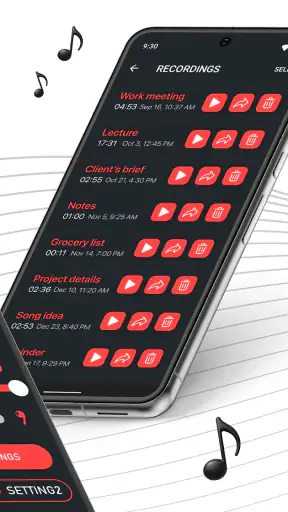 Amplificateur de microphone screenshot