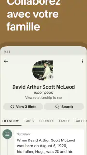 Ancestry : Généalogie et ADN screenshot 5