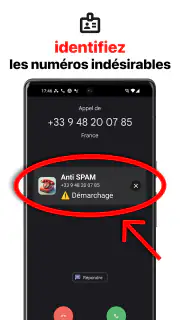Anti SPAM bloqueur démarchage screenshot 2