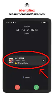 Anti SPAM bloqueur démarchage screenshot 7