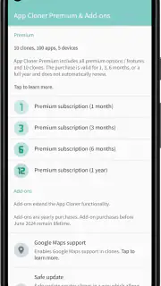 App Cloner Premium & Add-ons screenshot 1