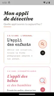 App du Détective : comprendre screenshot 1