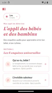 App du Détective : comprendre screenshot 2