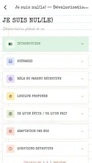 App du Détective : comprendre screenshot 7