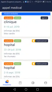 Appel Médical screenshot 2