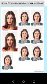 Appli photo d'identité screenshot 2