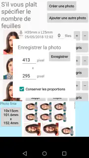 Appli photo d'identité screenshot 8