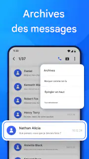 Application de messagerie SMS screenshot 5