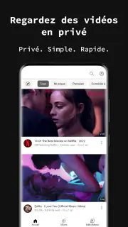 Application navigateur privé screenshot 3