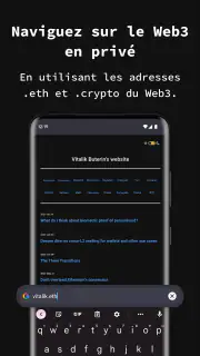 Application navigateur privé screenshot 7