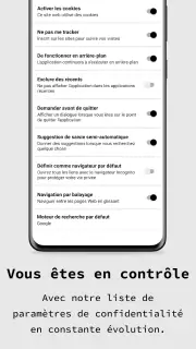 Application navigateur privé screenshot 8