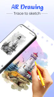 AR Drawing Sketch Trace Paint screenshot 2