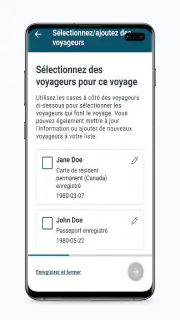 ArriveCAN screenshot 3