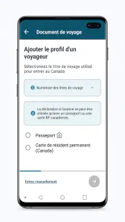 ArriveCAN screenshot 4