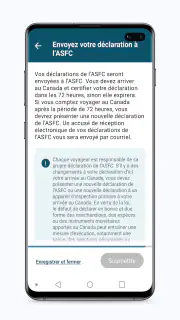 ArriveCAN screenshot 8