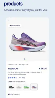 ASICS screenshot 4