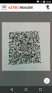 Aztec Reader Demo screenshot 2