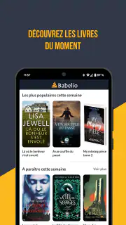 Babelio, ma bibliothèque screenshot 2