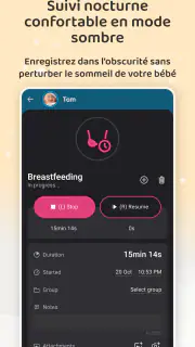 Baby Daybook - Suivi de Bébé screenshot 5