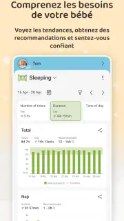 Baby Daybook - Suivi de Bébé screenshot 6