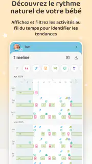 Baby Daybook - Suivi de Bébé screenshot 7