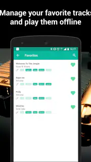 Backing tracks and tabs screenshot 3