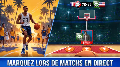 Basketball Rivals: Showdown screenshot 1
