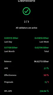 Beaconchain Dashboard screenshot 3